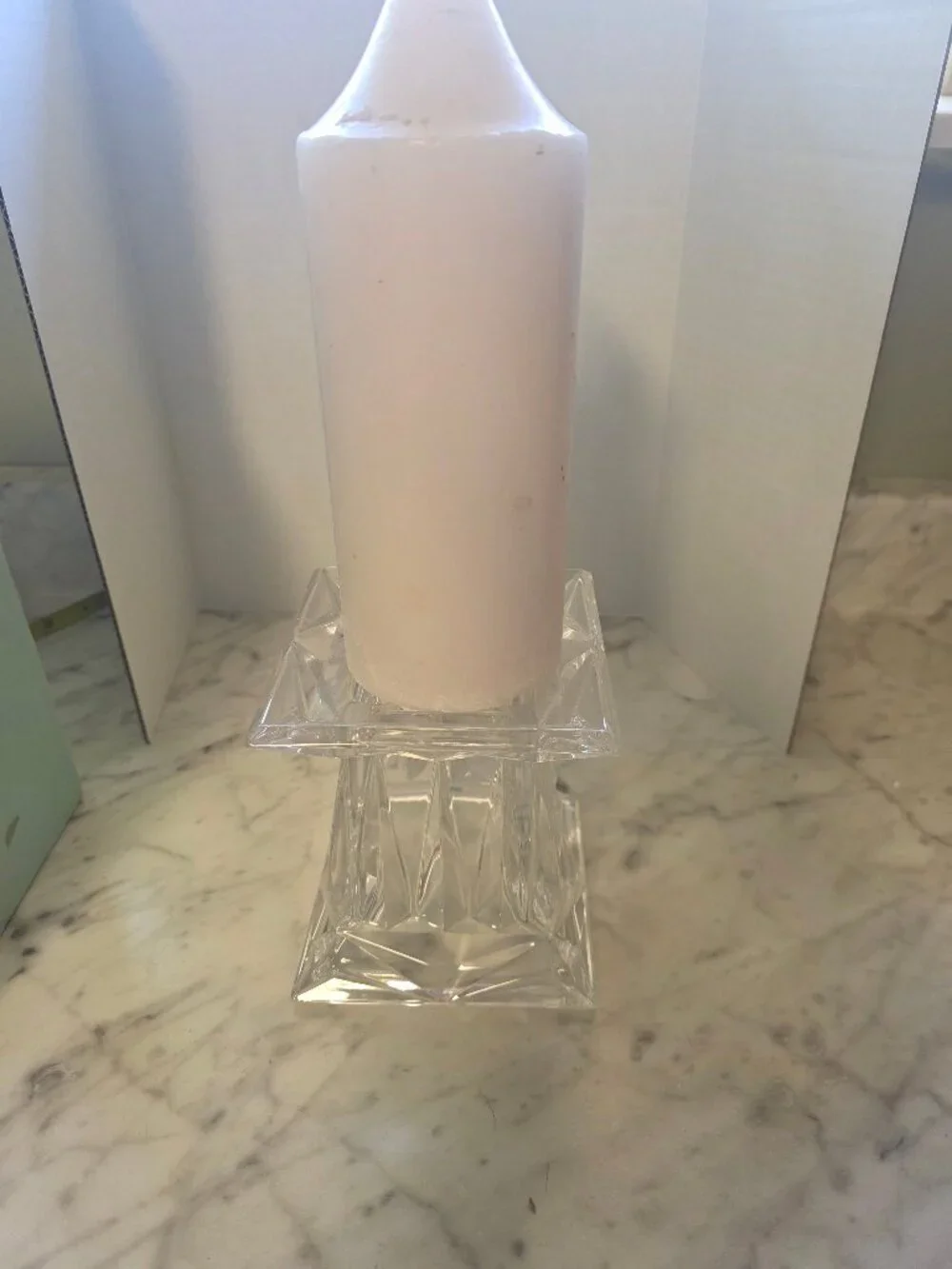 Quad Prism Crystal Candle Holders by PartyLight - Picture 7 of 12